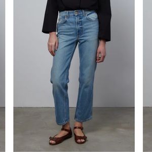 B Sides Louis High Slim Jeans in “Tate Vintage” color, size 27